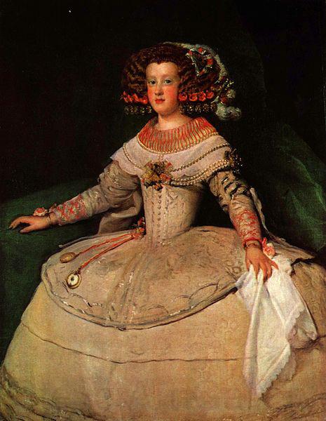 Diego Velazquez Portrait of Maria Teresa of Austria